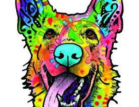 Where Can I Buy the Colorful German Shepherd Stickers and Decals?